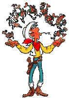 Gif animé Lucky Luke